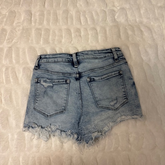 Flying Monkey Mid-Rise Blue Jean Shorts Size 27 - Picture 2 of 4